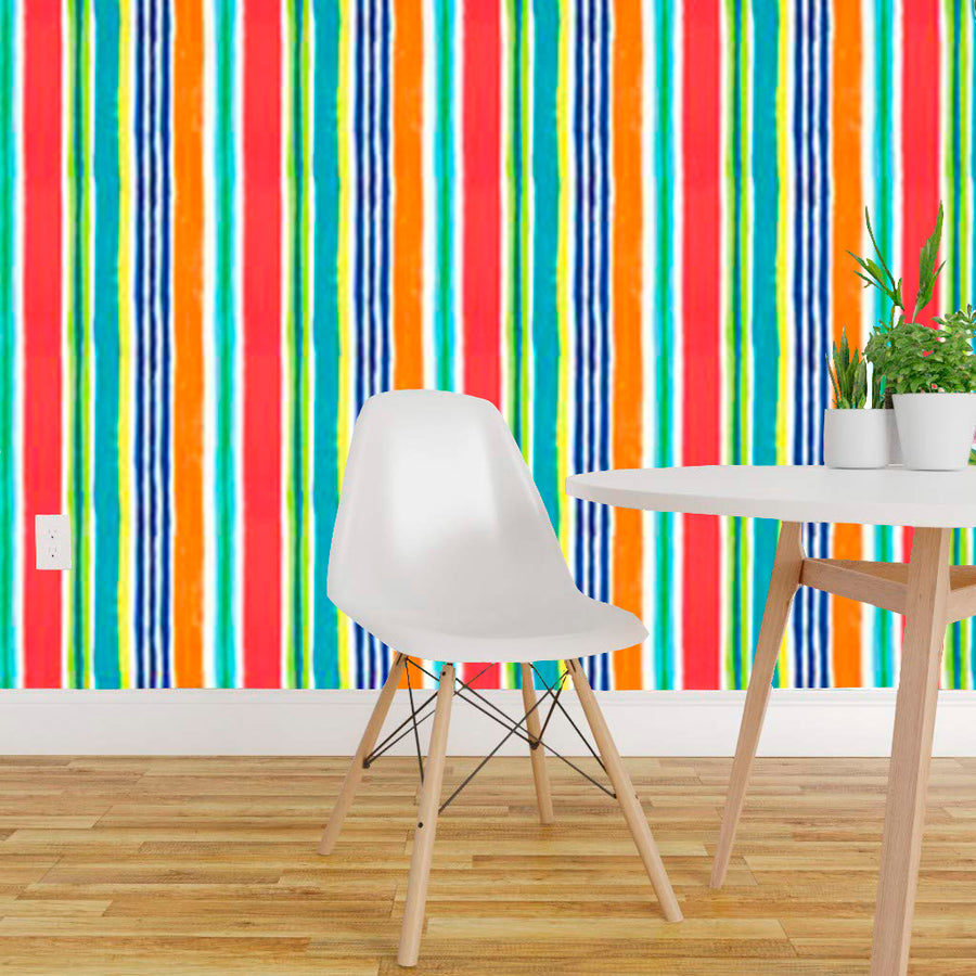 Leland Gal Pinstripe Wallpaper