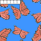 Matisse Monarchs Marching Fabric