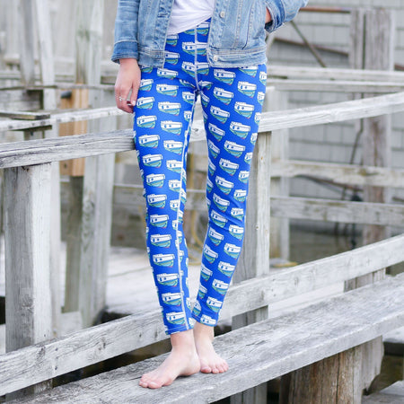 Navy NOPO Tug Leggings