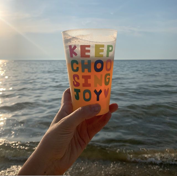 Keep Choosing Joy Shatterproof Cup Set