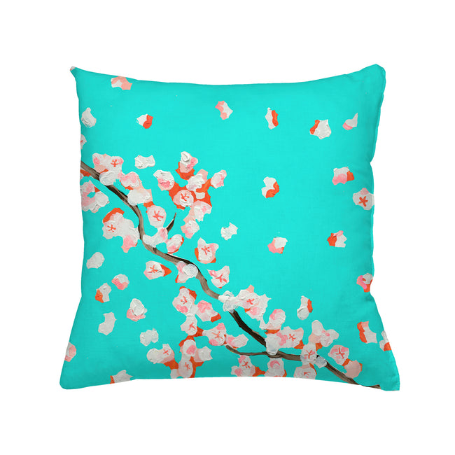 Adriatic Cherry Cha Cha Indoor Square Pillow