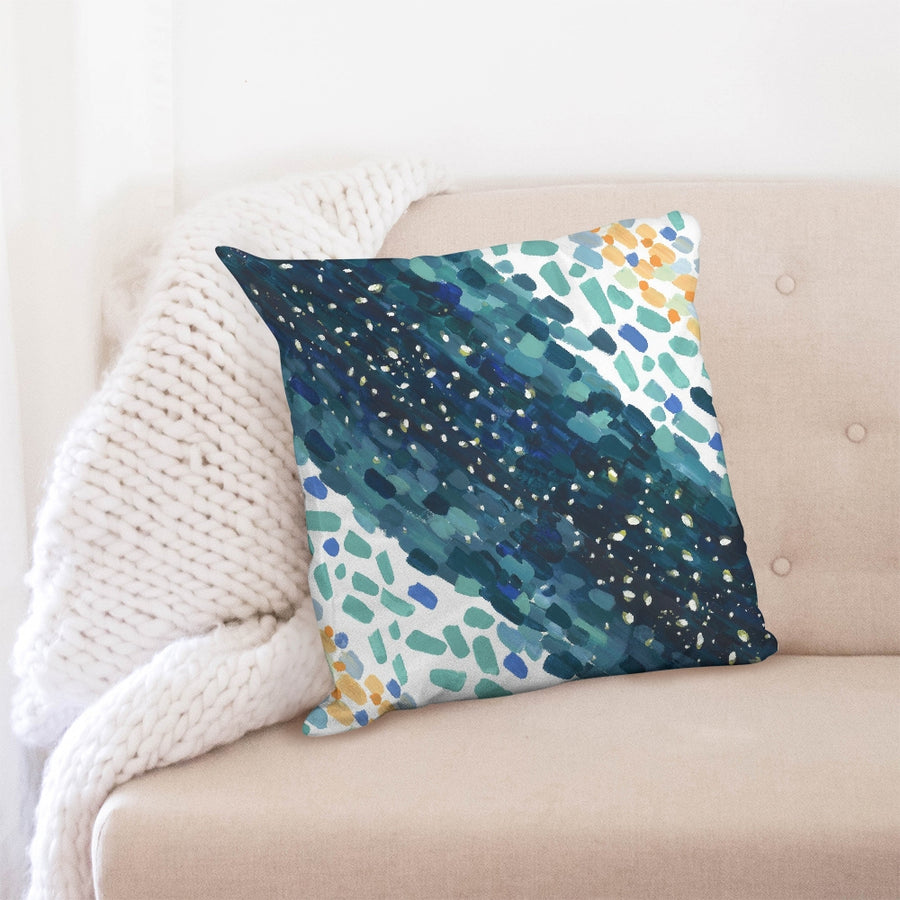 Meteor Shower Indoor Square Pillow