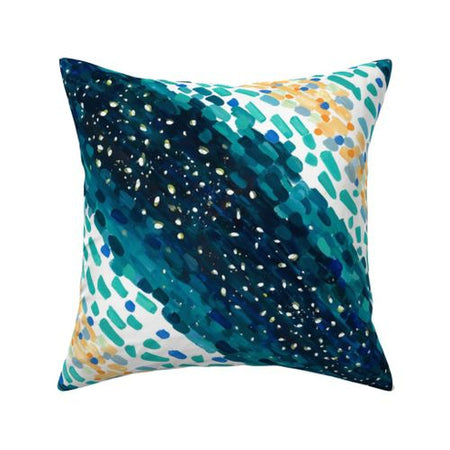 Meteor Shower Indoor Square Pillow