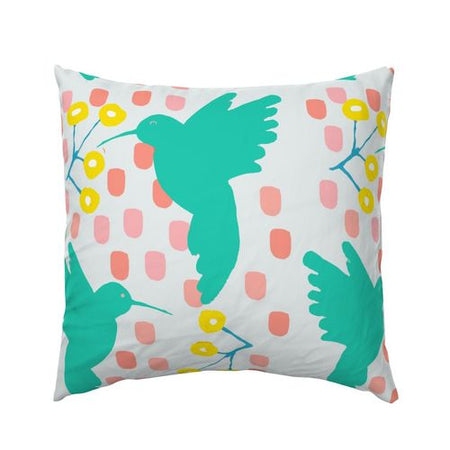 White Dapper Flapper Outdoor Square Pillow