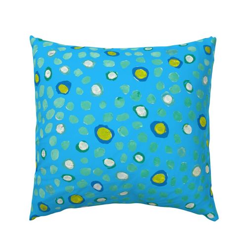 Mist Maidenhair Mambo Indoor Square Pillow