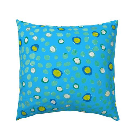 Mist Maidenhair Mambo Outdoor Square Pillow