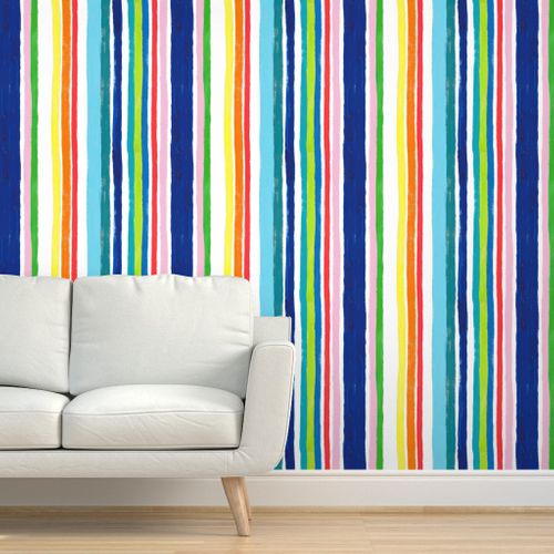 Leland Gal Stripe Wallpaper
