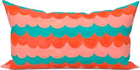 Hula Outdoor Lumbar Pillow