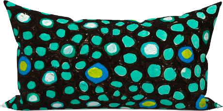 Mink Maidenhair Mambo Indoor Lumbar Pillow
