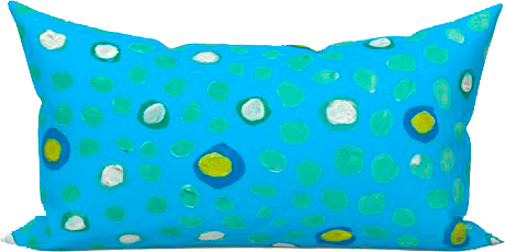 Mist Maidenhair Mambo Indoor Lumbar Pillow