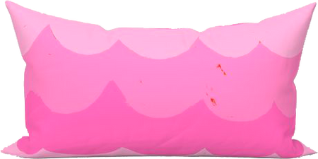 Pink Hula Indoor Lumbar Pillow