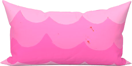 Pink Hula Indoor Lumbar Pillow