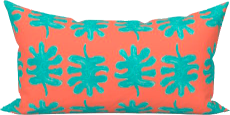 Poppy Two to Tango Indoor Lumbar Pillow