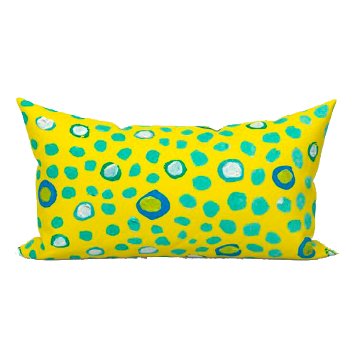 Yarrow Maidenhair Mambo Indoor Lumbar Pillow