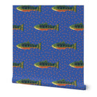 Periwinkle Brook Trout Wallpaper