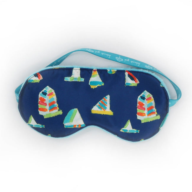 Navy Summer Sail Sleep Mask