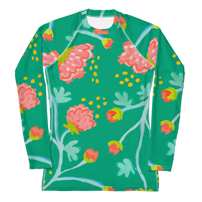 Jade Peony Waltz Sun Shirt