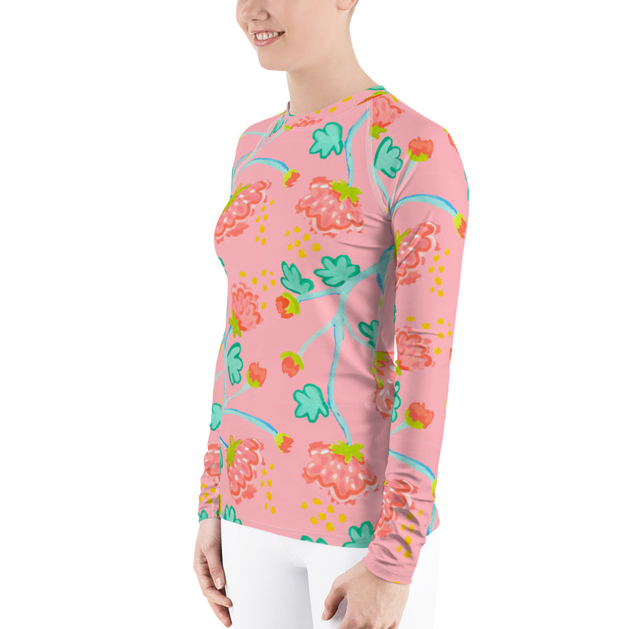 Bashful Peony Waltz Sun Shirt