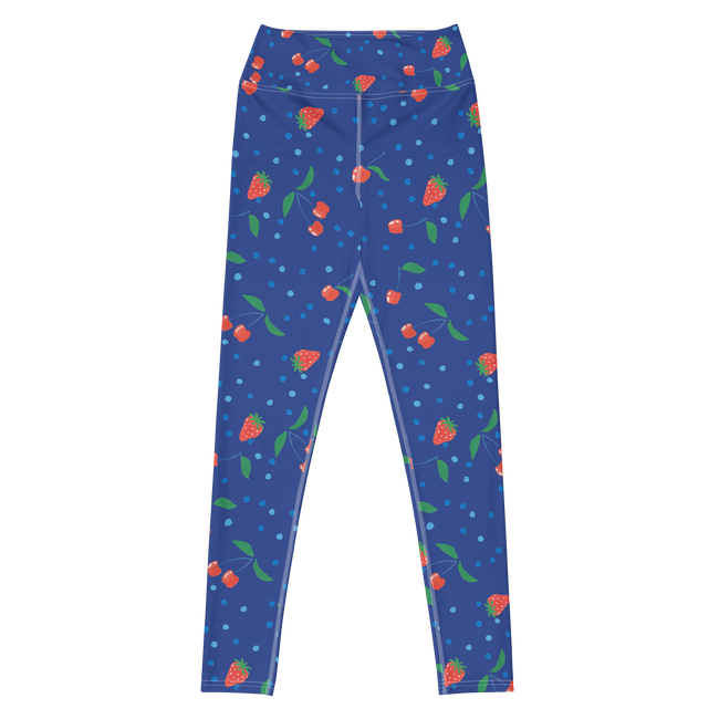 Sapphire Berries/Cherries Leggings