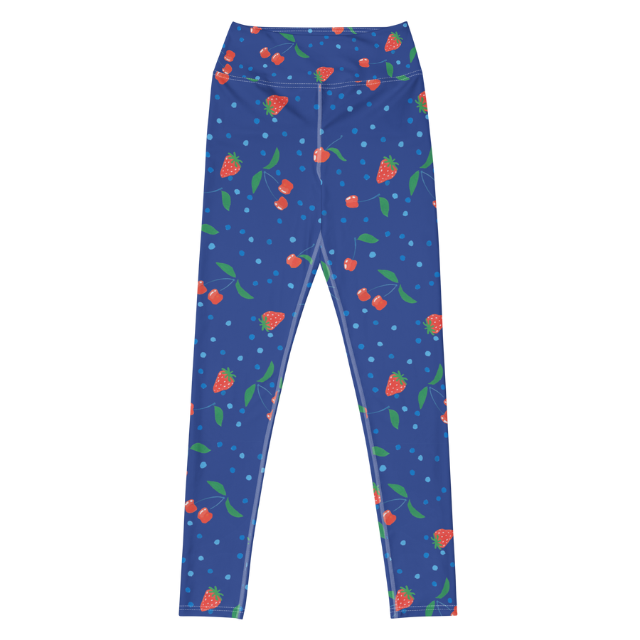 Sapphire Berries/Cherries Leggings