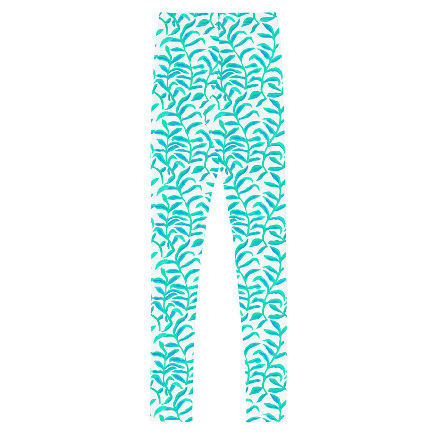 White Corn Silk Sway Leggings