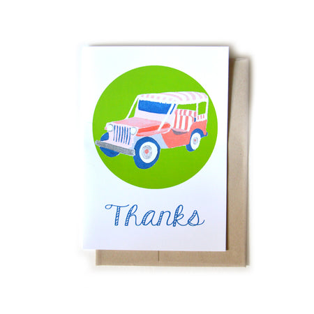 Thanks Greeting Card