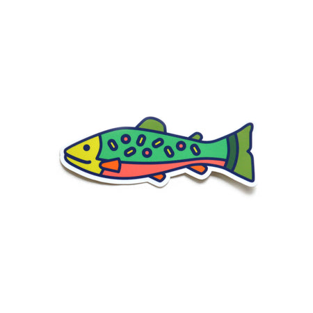 New Brook Trout Decal