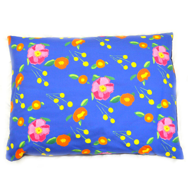 Indigo Katherine's Blooms Large Dog Bed