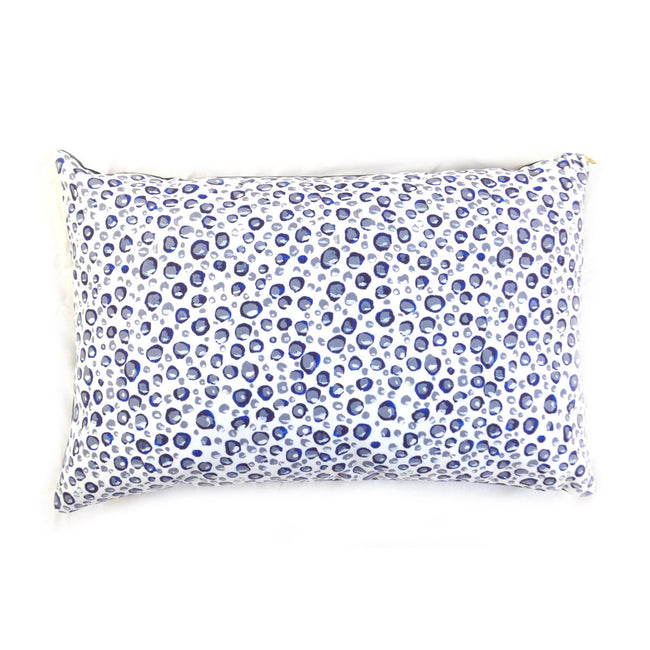 White Beach Bubbles Small Dog Bed