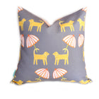 Mineral Dog Day Afternoon Indoor Square Pillow