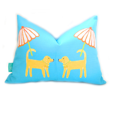 Surf Dog Day Afternoon Indoor Lumbar Pillow