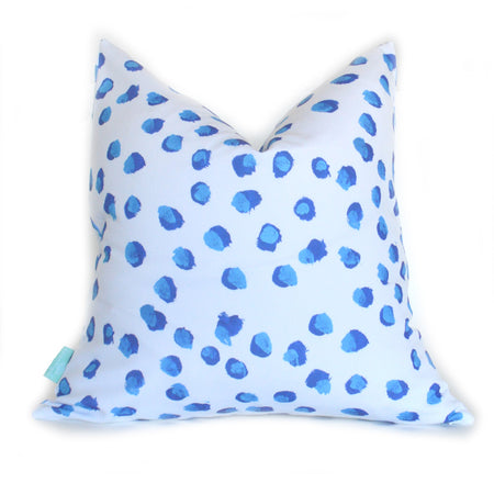 Blueberries Indoor Square Pillow