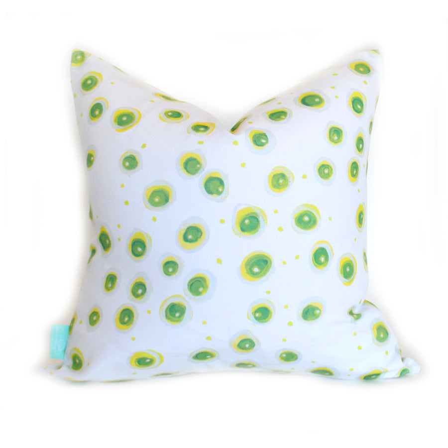Lightning Bugs Indoor Square Pillow