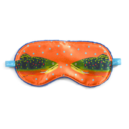 Grapefruit Brook Trout Sleep Mask