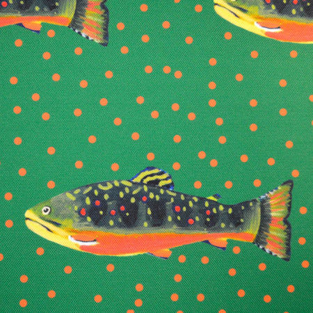 Emerald Brook Trout Fabric