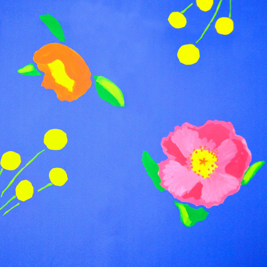 Indigo Katherine’s Blooms Fabric