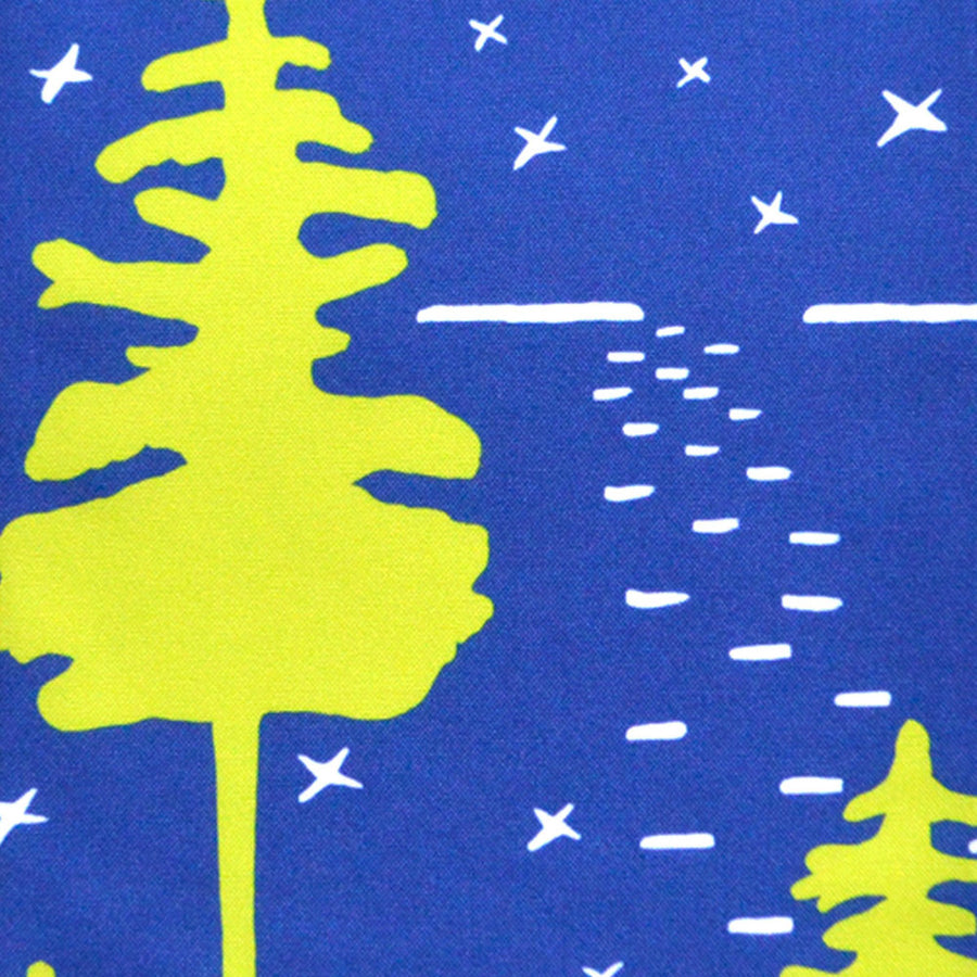 Sapphire Moonlight in Citron Fabric