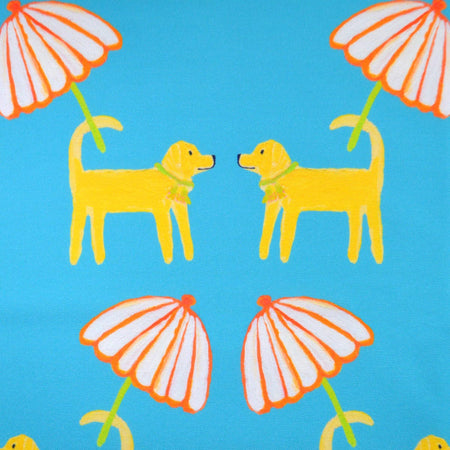 Surf Dog Days Afternoon Fabric