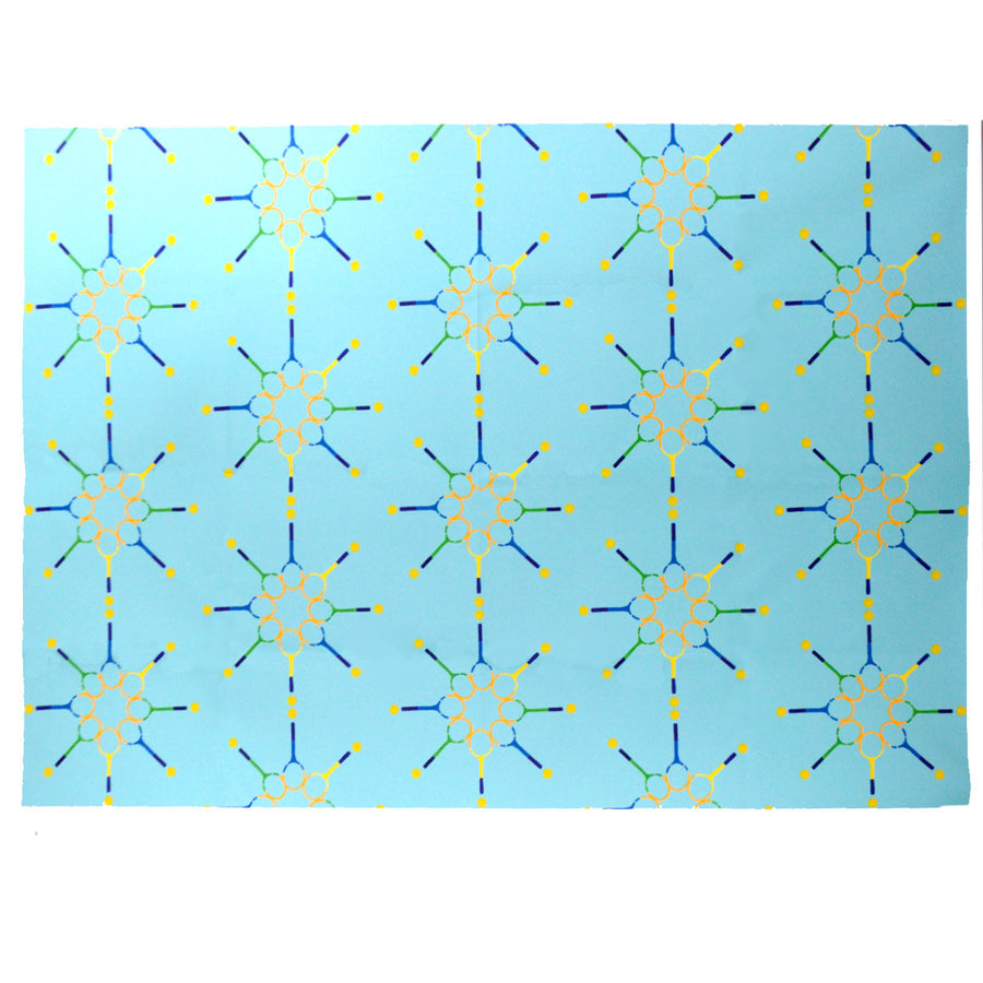 Robin Egg Match Point Fabric