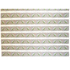 White Squiggle Tugs Fabric