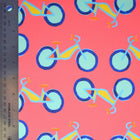 Geranium Summer Bikes Fabric