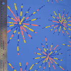 Indigo Fireworks Fabric