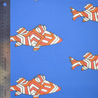 Indigo Striped Perch Fabric