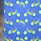 Indigo Summer Bikes Fabric