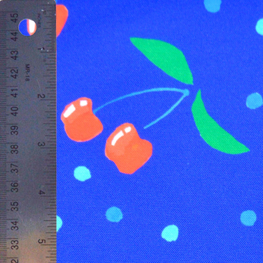 Sapphire Berries and Cherries Fabric