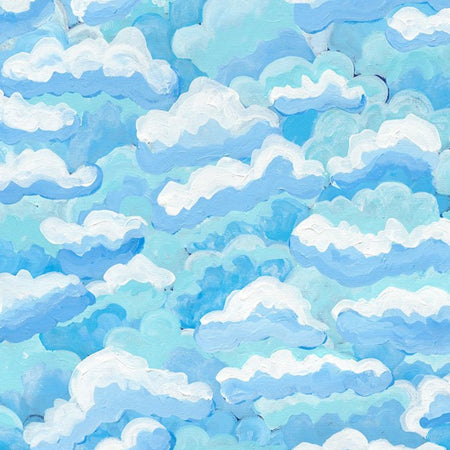 Buttermilk Skies Fabric