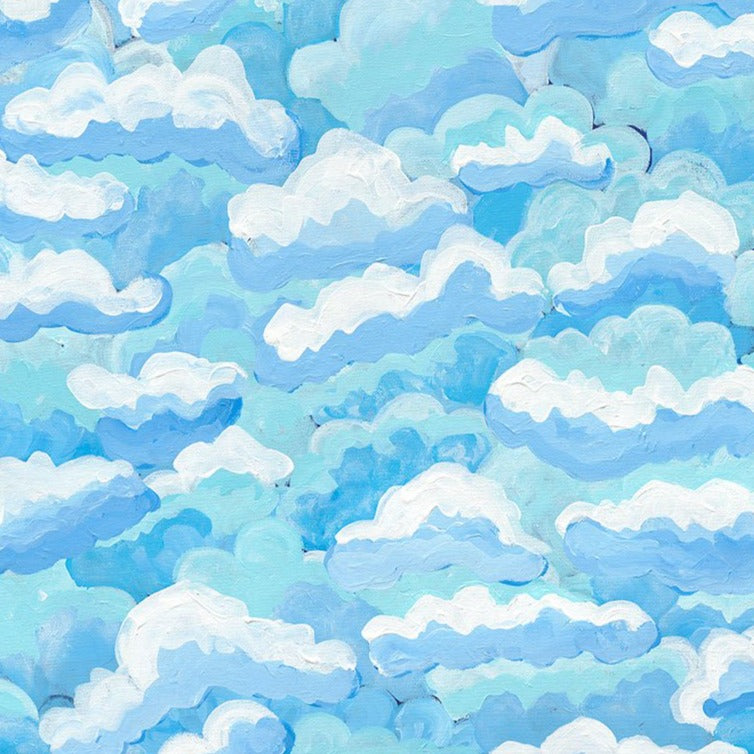 Buttermilk Skies Fabric