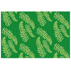 Emerald Floating Fronds Fabric