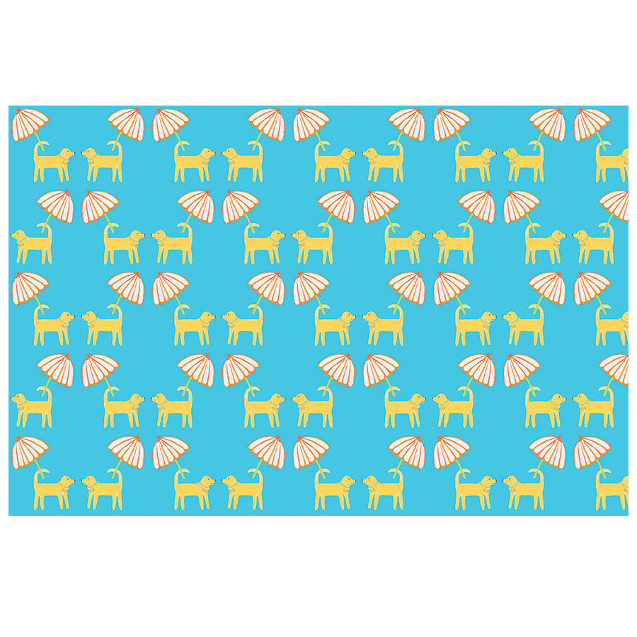 Surf Dog Days Afternoon Fabric
