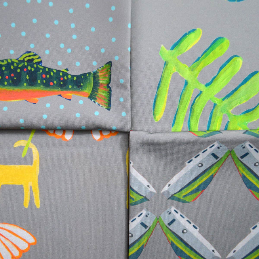 Mineral Dog Day Afternoon Fabric